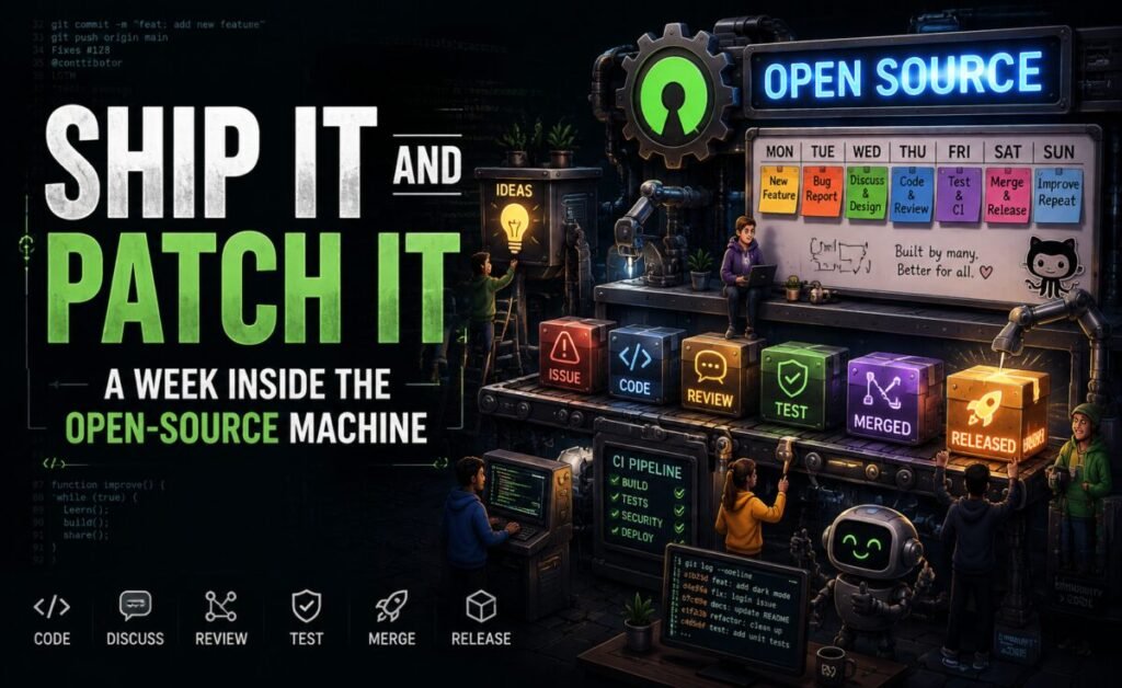 Ship It and Patch It: A Week Inside the Open-Source Machine