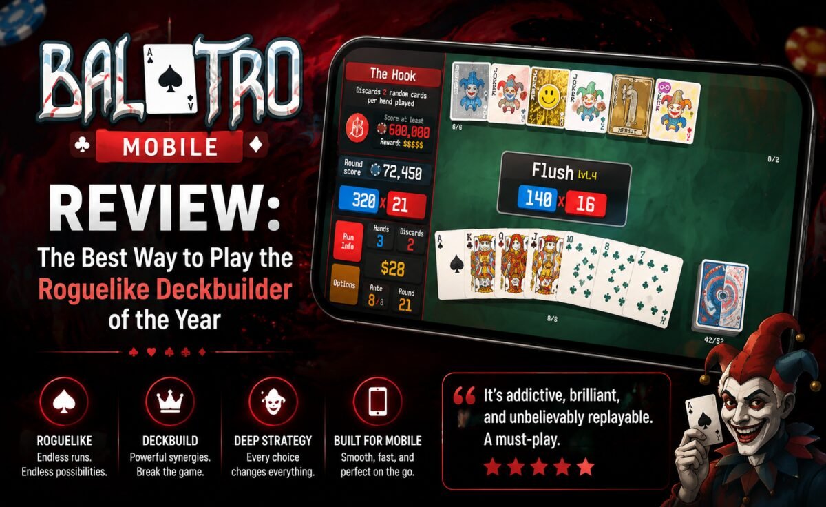 Balatro Mobile Review: The Best Way to Play the Roguelike Deckbuilder of the Year