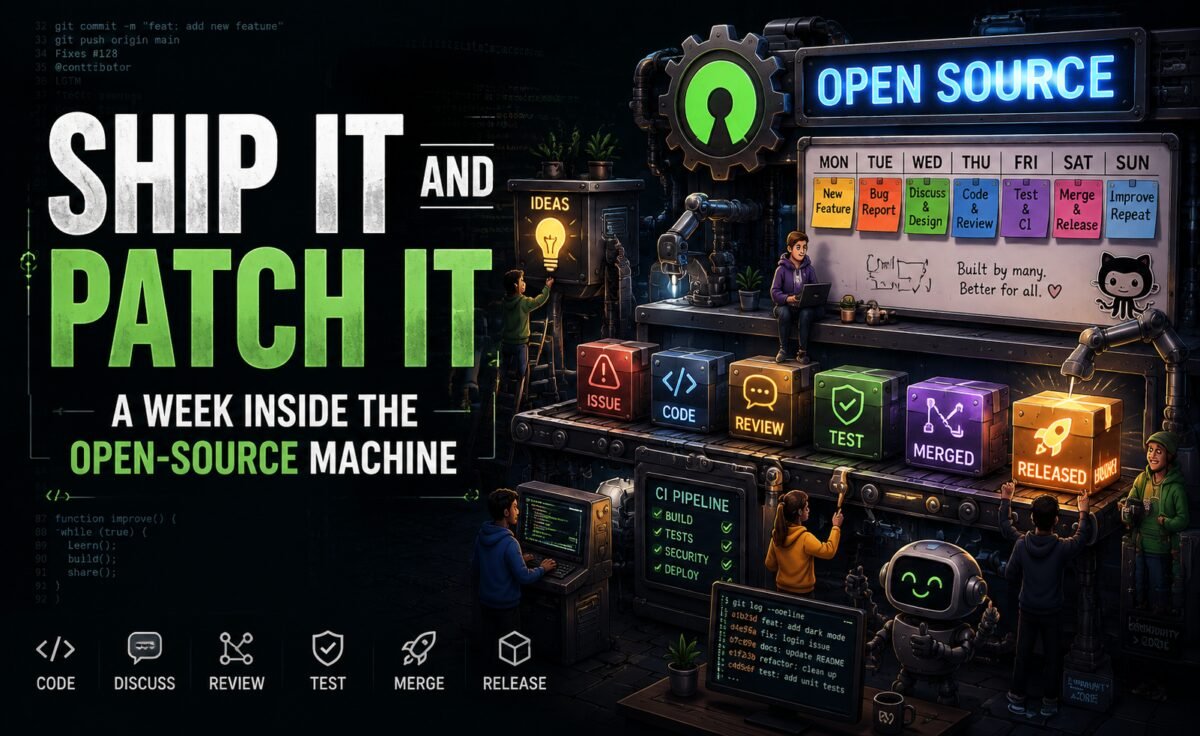 Ship It and Patch It: A Week Inside the Open-Source Machine