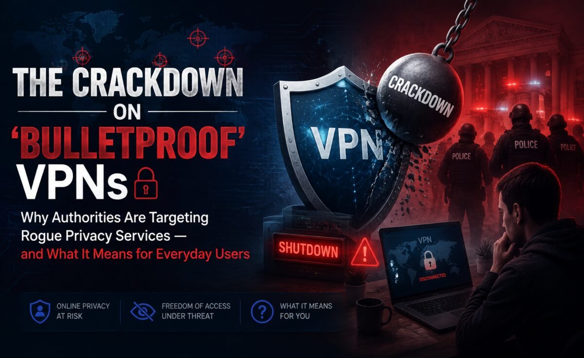 The Crackdown on 'Bulletproof' VPNs: Why Authorities Are Targeting Rogue Privacy Services — and What It Means for Everyday Users